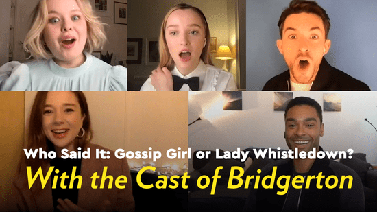 Bridgerton Cast Video Interview Popsugar Celebrity Uk Five minutes with the dutch stunner who closed marc jacobs. watch the cast of bridgerton hilariously play who said it gossip girl or lady whistledown
