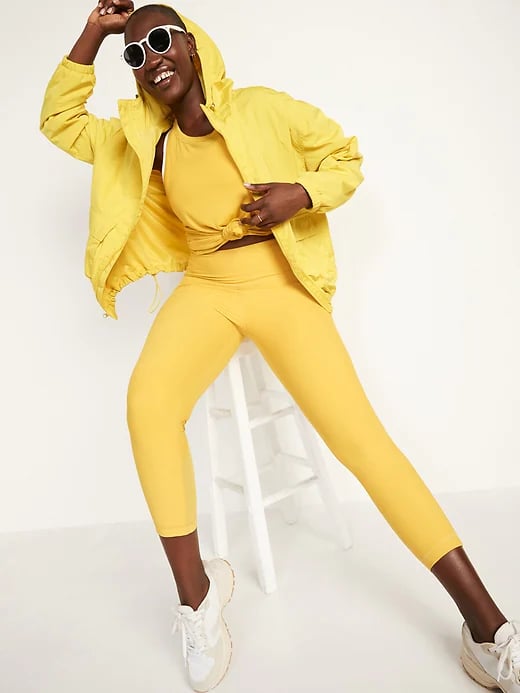 Old navy yellow leggings top