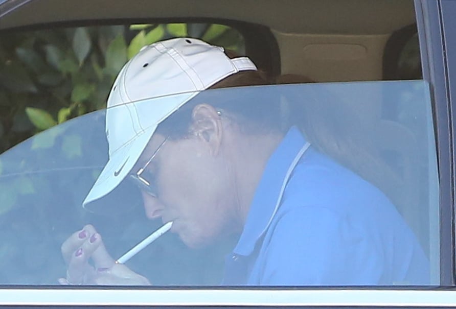 Bruce Jenner With Painted Nails | Photos
