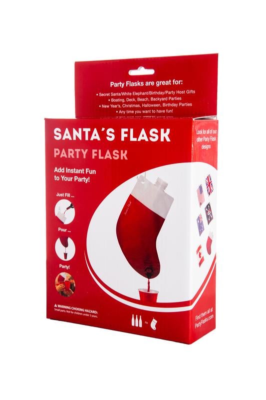 Santa's Stocking Flask Bag