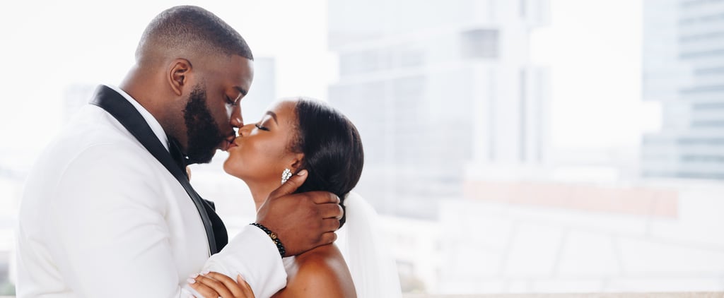 Elegant Black, White, and Gold Wedding