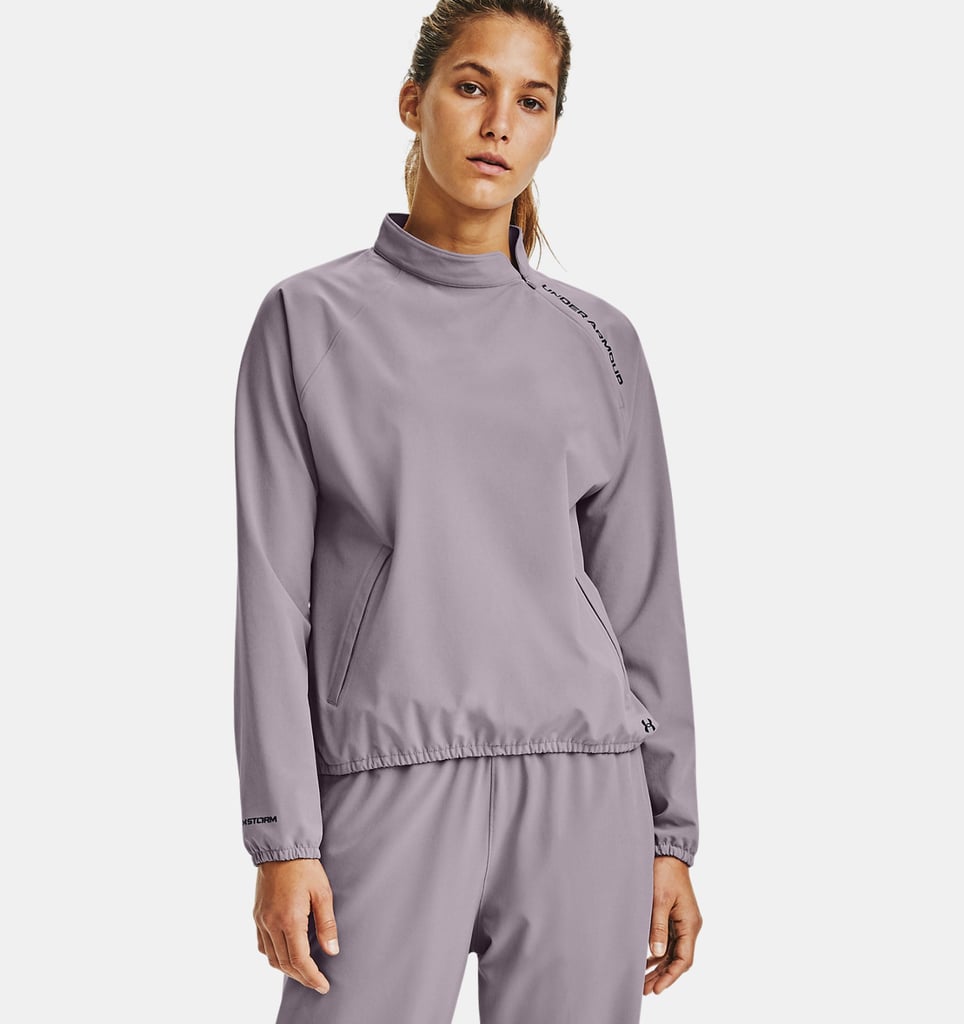 UA Woven ¼ Zip Crew