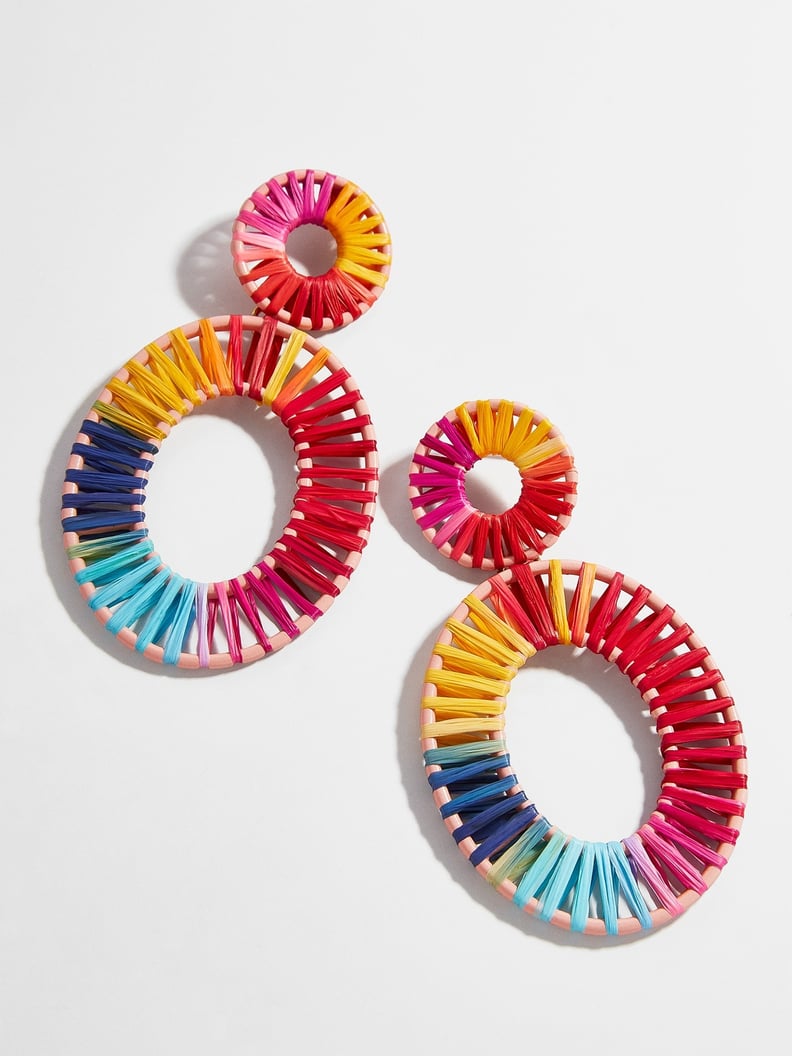 Mini Kiera Raffia Statement Earrings