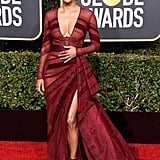 Halle Berry Dress at the Golden Globes 2019 | POPSUGAR Fashion
