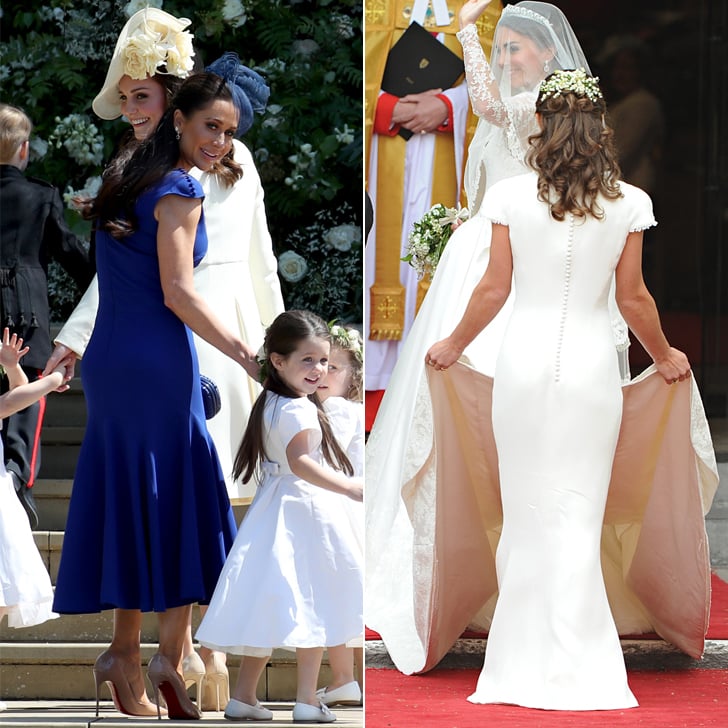 Jessica Mulroney's Blue Dress at Royal Wedding 2018