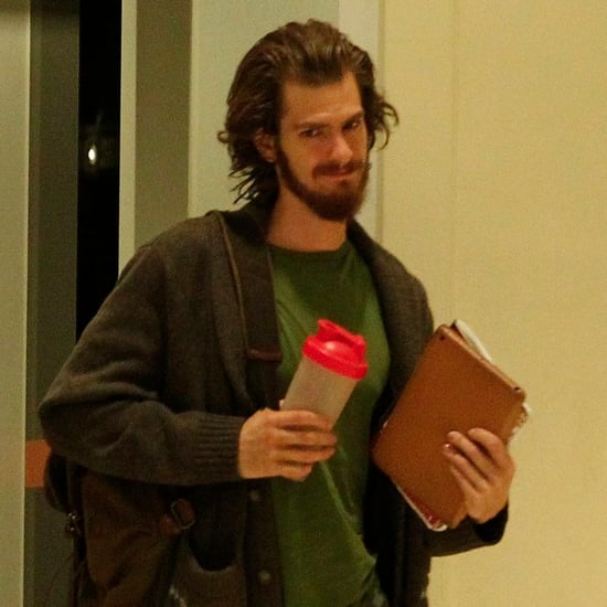 Andrew Garfield on the Set of Silence