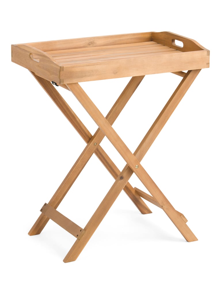 Outdoor Folding Tray Table