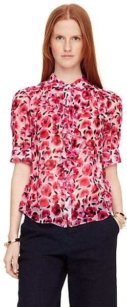 Kate Spade Mini rose ruffle shirt ($278)