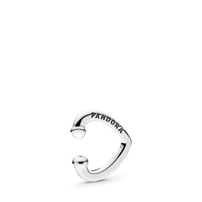 Pandora Open Heart Ear Cuff