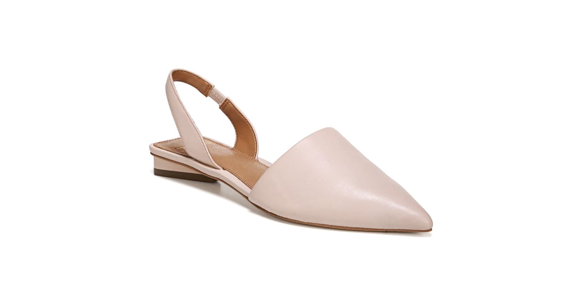 sarto by franco sarto pointed toe slingback flat