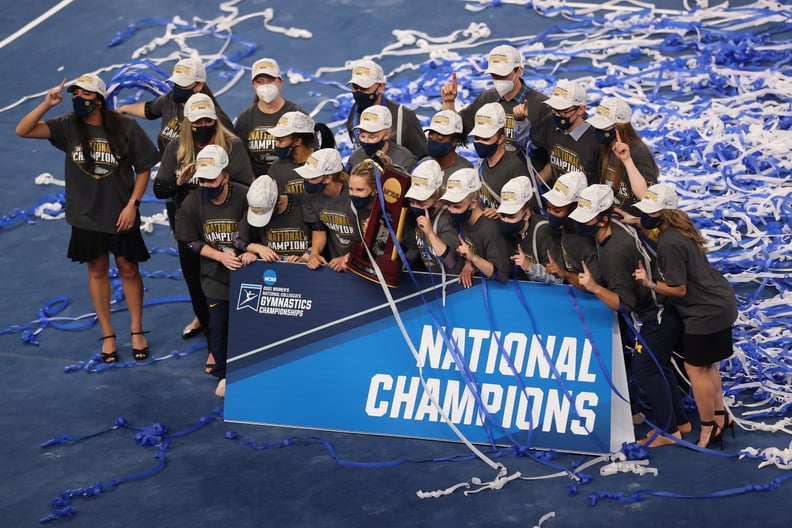 2021 NCAA Women's Gymnastics Team Champion: University of Michigan