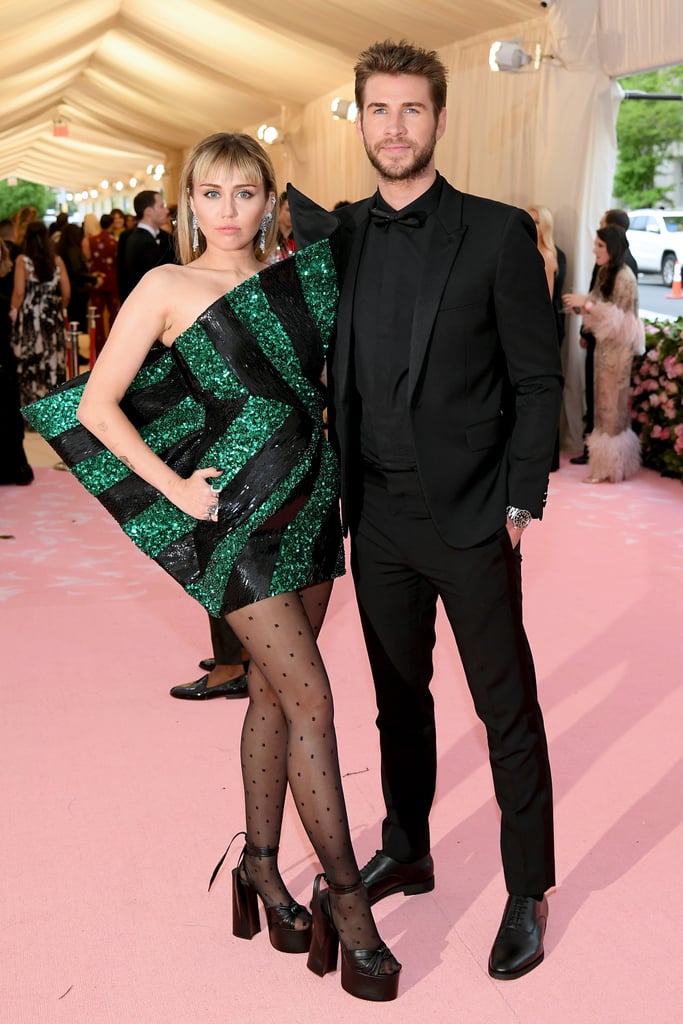 Miley Cyrus and Liam Hemsworth at the 2019 Met Gala