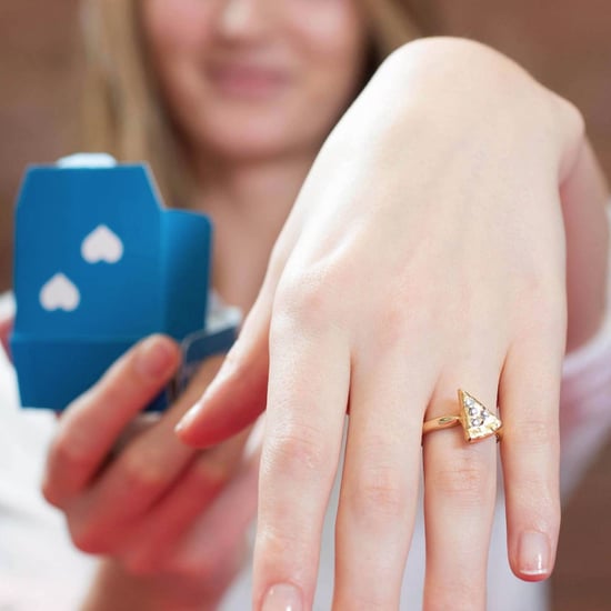 Groom Divides Opinion After Proposing With A Pepperoni Pizza