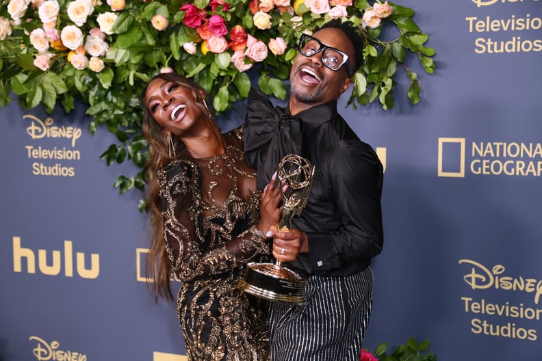 Angelica Ross and Billy Porter at the 2019 Emmys