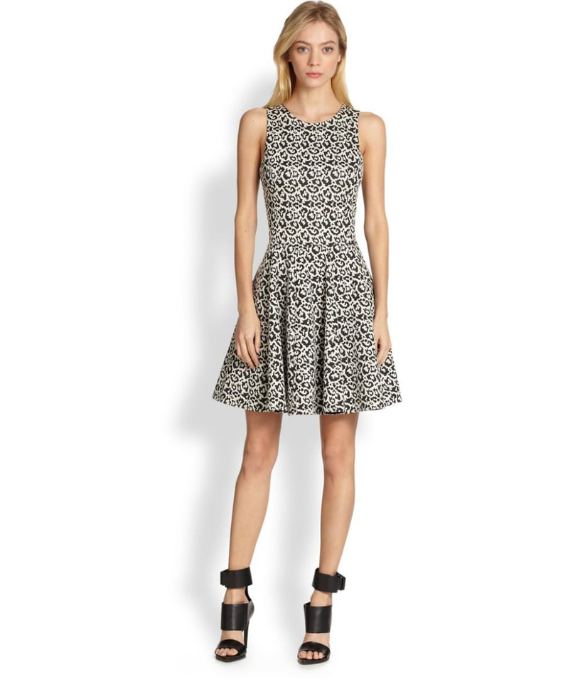 Tibi Leopard-Print Dress