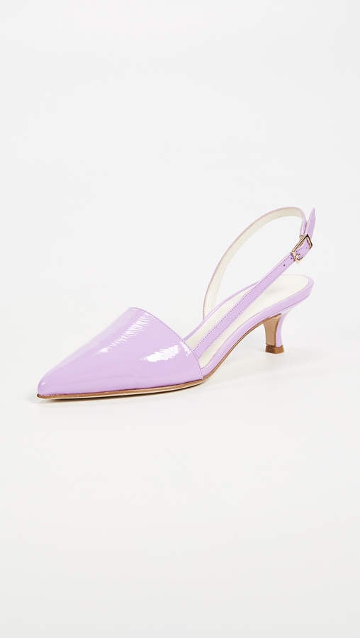 Tibi Simon Slingback Pumps