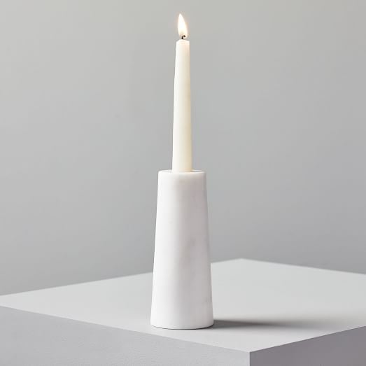 Foundations Reversible Marble Candleholder