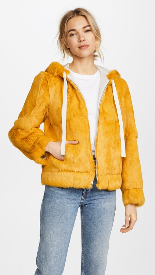 Robert Rodriguez Rabbit Fur Jacket