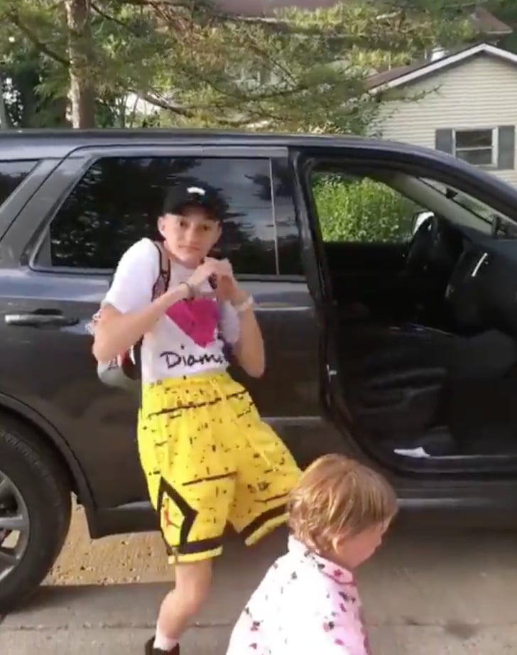 Backpack Kid Celebrities in Drake's "In My Feelings" Music Video POPSUGAR Entertainment Photo 18