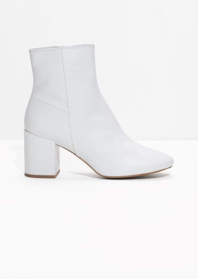 & Other Stories Leather Ankle Boots
