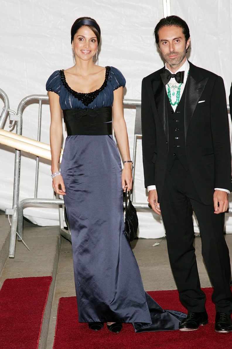 Queen Rania of Jordan at the 2007 Met Gala