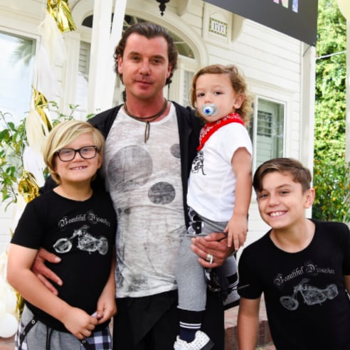 Gavin Rossdale and Kids Easter Egg Hunt March 2016