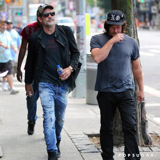 Jeffrey Dean Morgan and Norman Reedus Out in NYC Oct. 2017