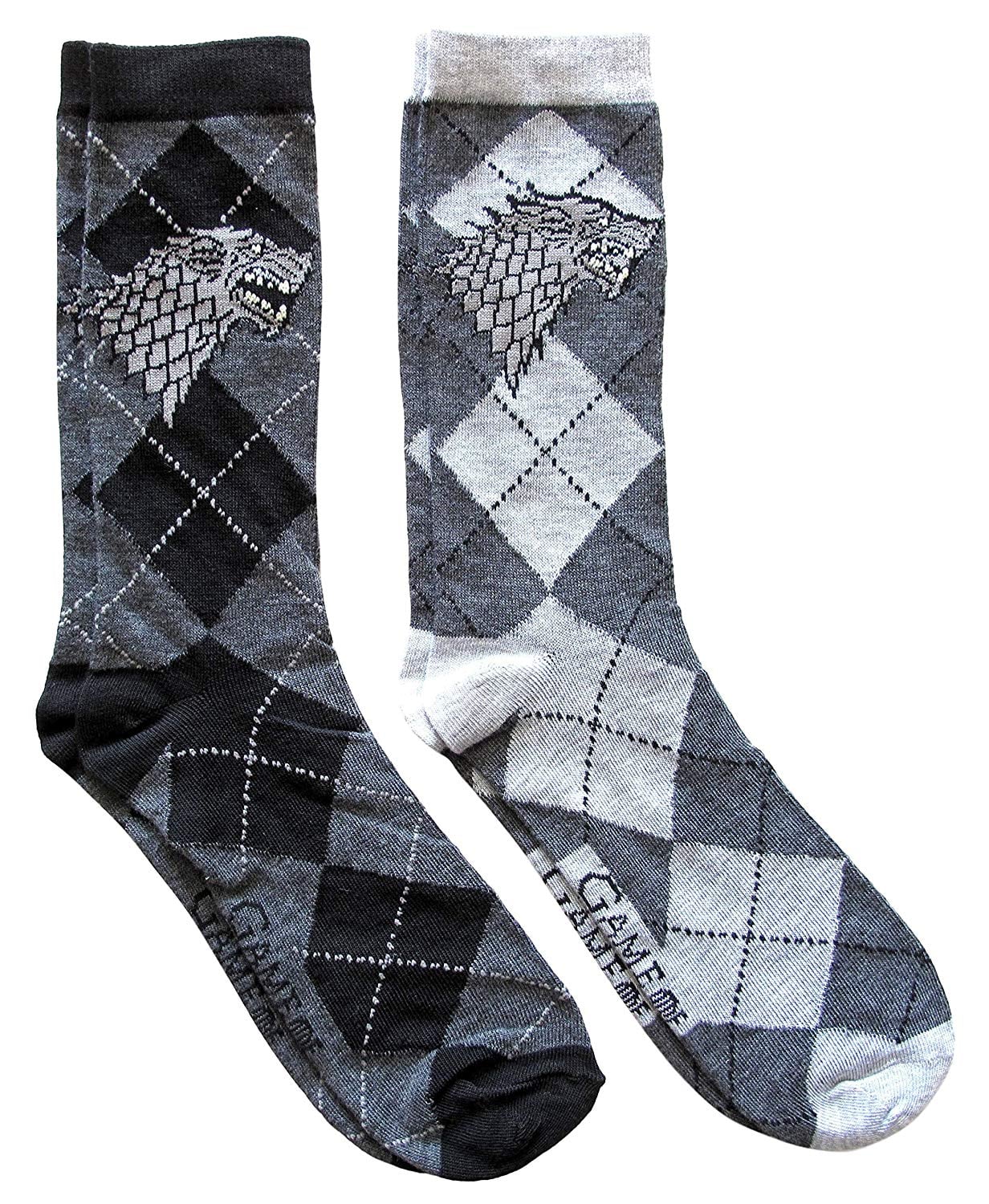 Stark Argyle Crew Socks Hold The Door These 80 Game Of Thrones