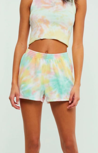 Playboy by PacSun Tie Dye Bunny Shorts | Sweat Shorts For Comfy Summer ...