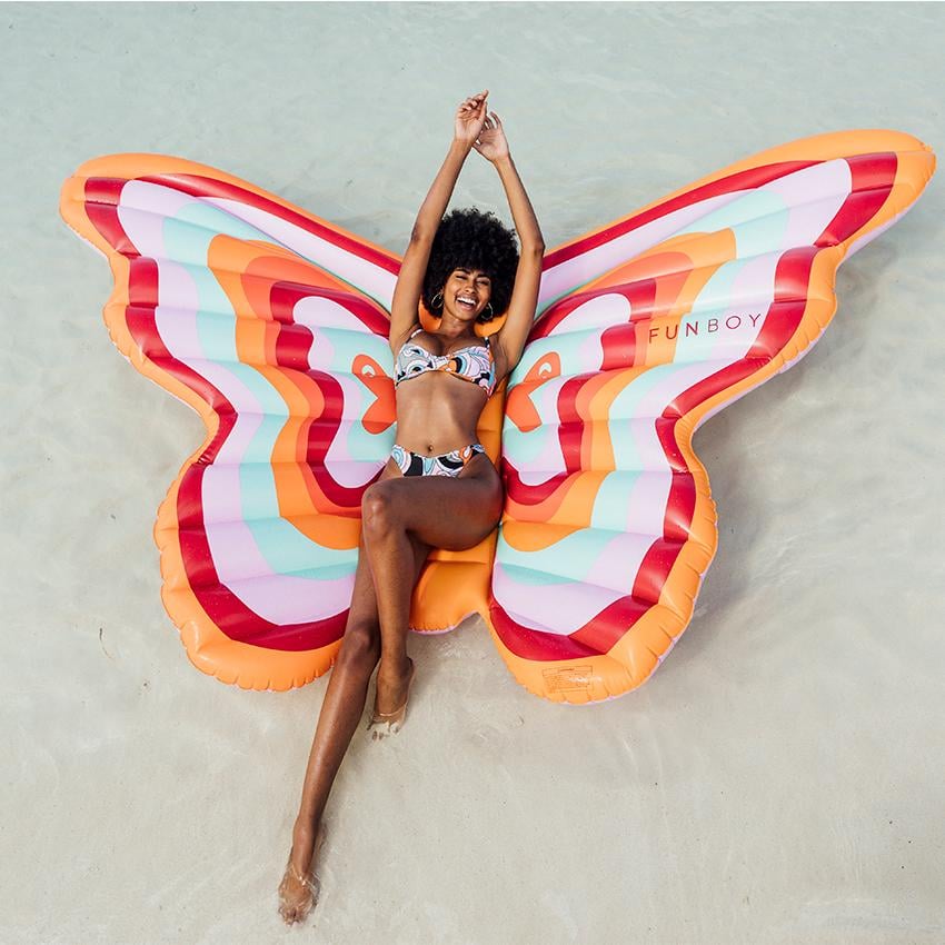 A Butterfly Float: Funboy Inflatable Butterfly Pool Float