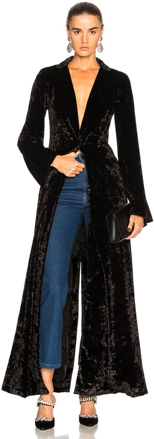 Caroline Constas Velvet Duster