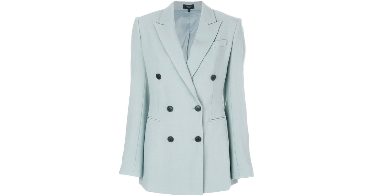 Theory Double Breasted Blazer | Kate Middleton's Blue Philosophy di ...