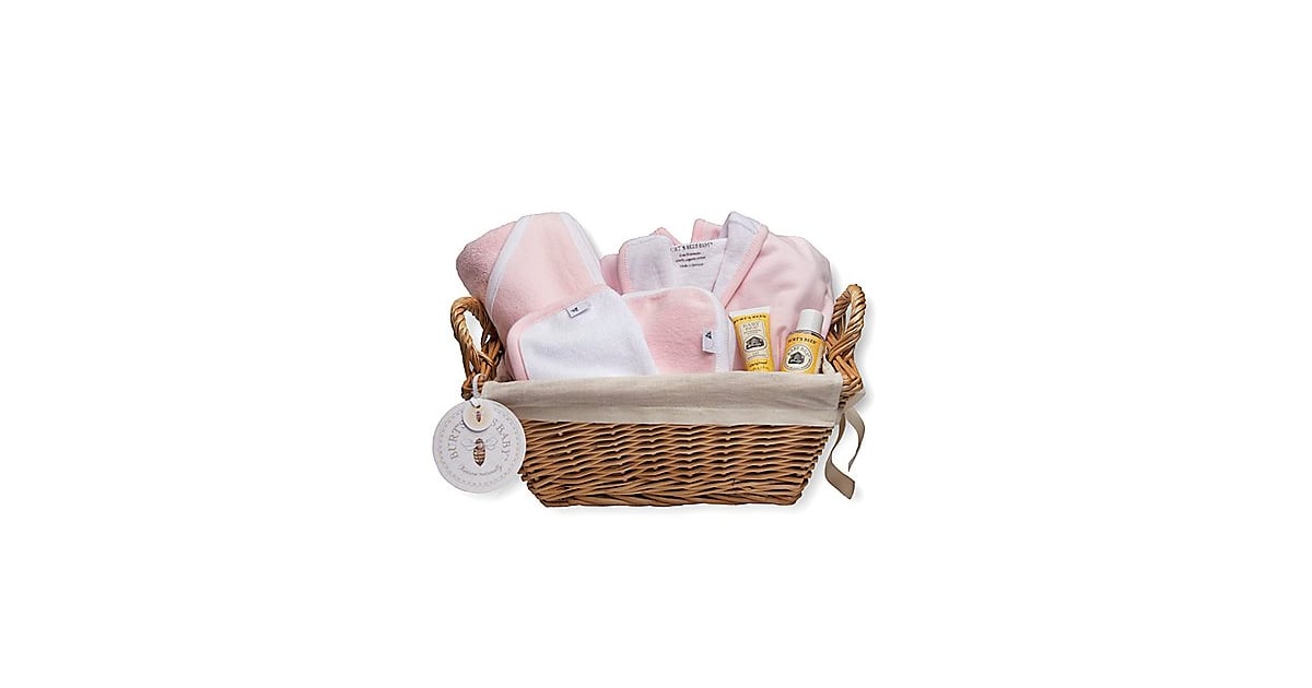 For a Baby Girl Burt's Bees Baby Bath Time Basket Baby Shower Gifts