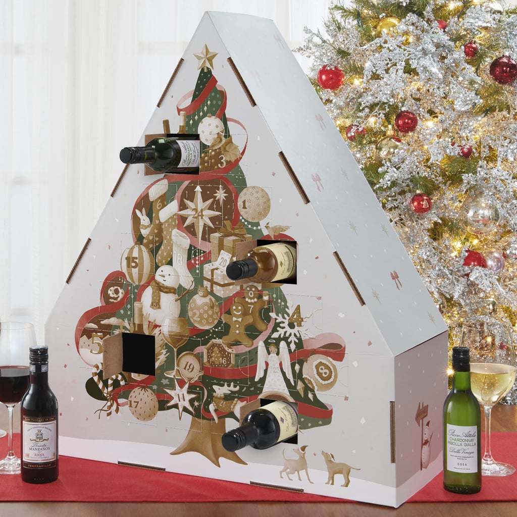 Wine Advent Calendar Shaped Like a Christmas Tree POPSUGAR Food