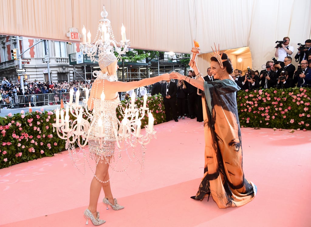Katy Perry and Diane von Furstenberg at the 2019 Met Gala
