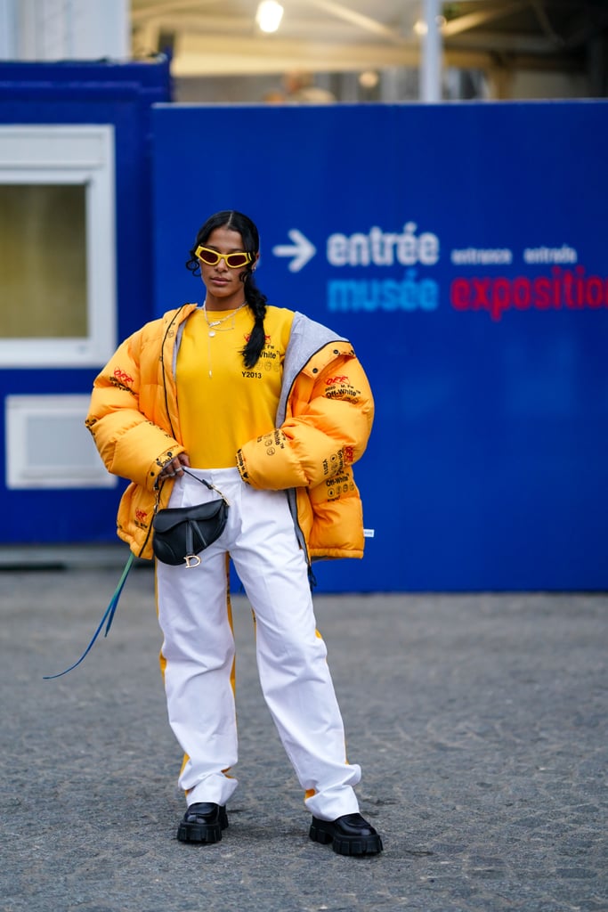 Winter Outfit Idea: A Sporty Puffer and Sweatpants | The Best Street ...