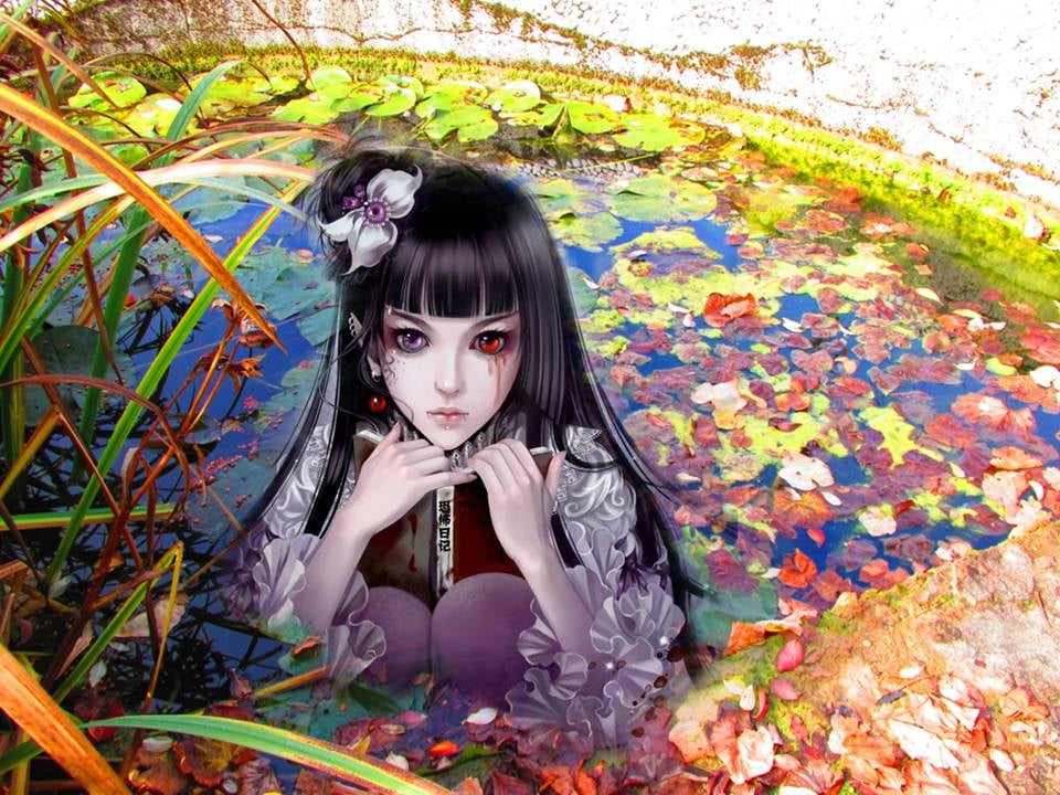 Little Vampire in the Pond