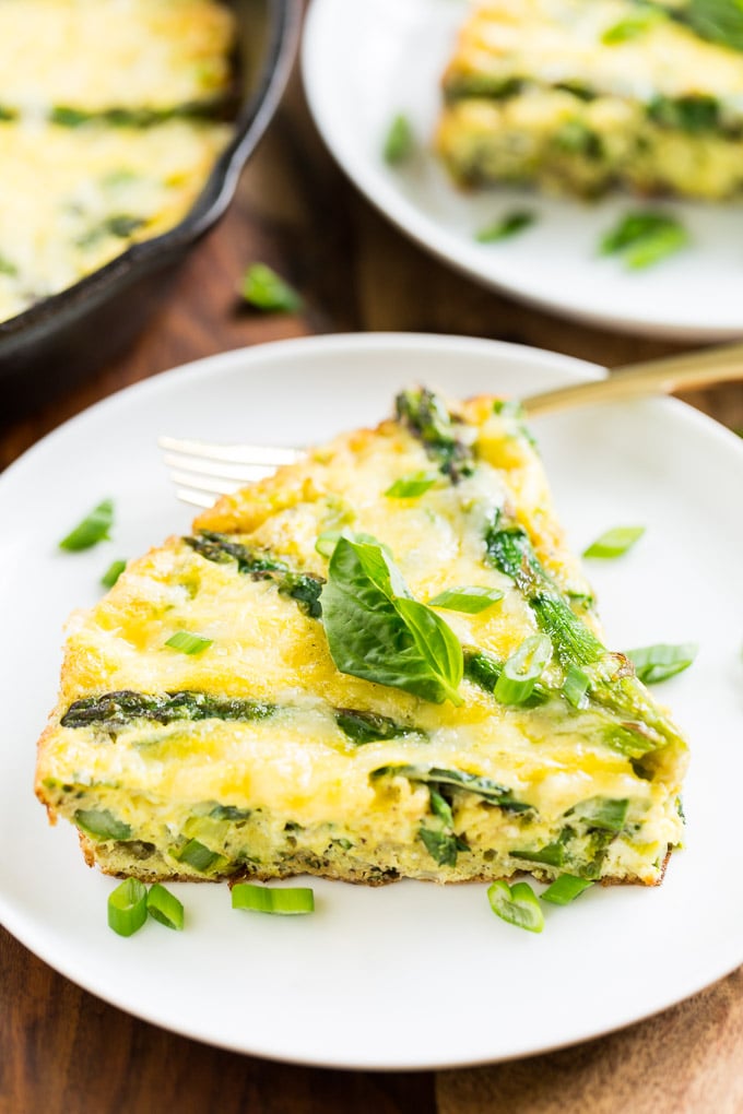Asparagus Fontina Frittata Frittata Recipes POPSUGAR Food Photo 5