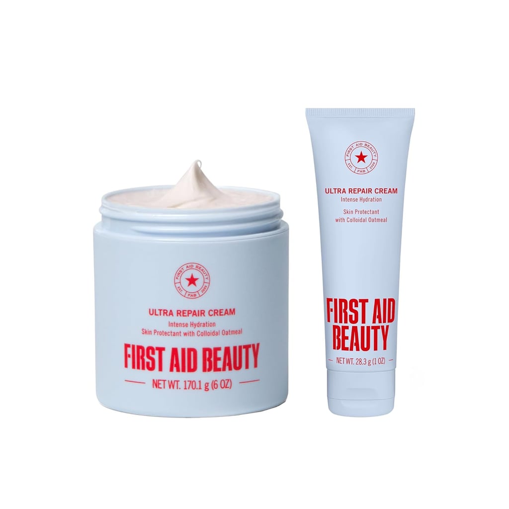 First Aid Beauty Ultra Repair Cream ($36, originally $42)
In case you've been scouring the market for a body cream that's actually hydrating, your search ends here. First Aid Beauty's Ultra Repair Cream provides intense moisture through ingredients like colloidal oatmeal and ceramides that enhances the skin barrier in just 7 days.