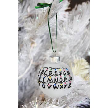 Stranger Things Hoop Ornament 