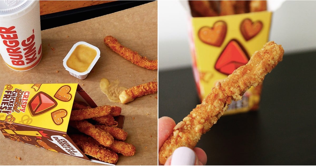 Burger King Crispy Pretzel Chicken Fries POPSUGAR Food