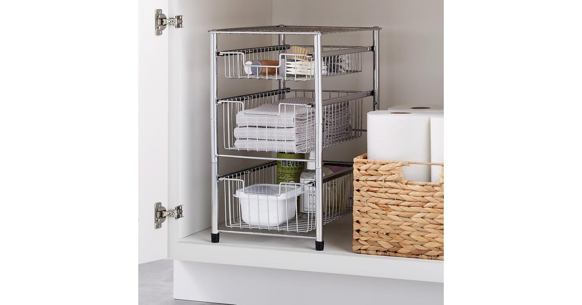 Wire Pull Out Cabinet Organizers 27 Life Changing Products That Will Totally Reorganize Your Bathroom Popsugar Family Photo 6