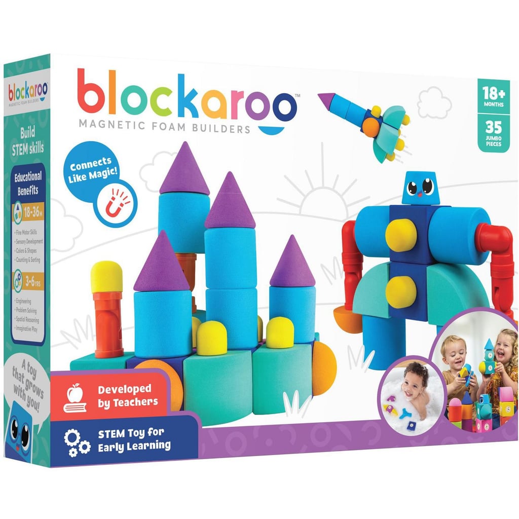 Blockaroo Magnetic Foam Building Blocks