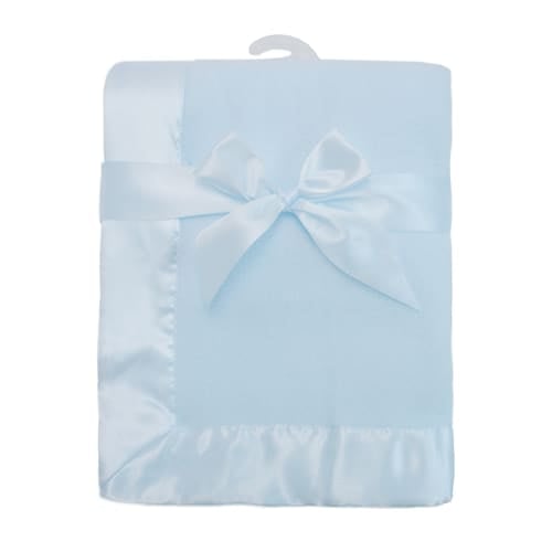 TL Care Satin Trim Fleece Blanket