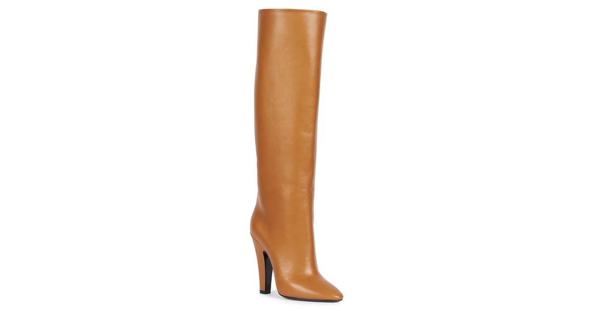 Nicki's Saint Laurent 68 Knee-High Leather Boots | Nicki Minaj Tests ...