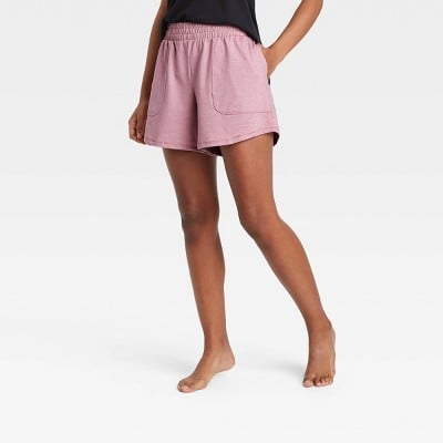 All in Motion Women's Mid-Rise Knit Shorts 5"