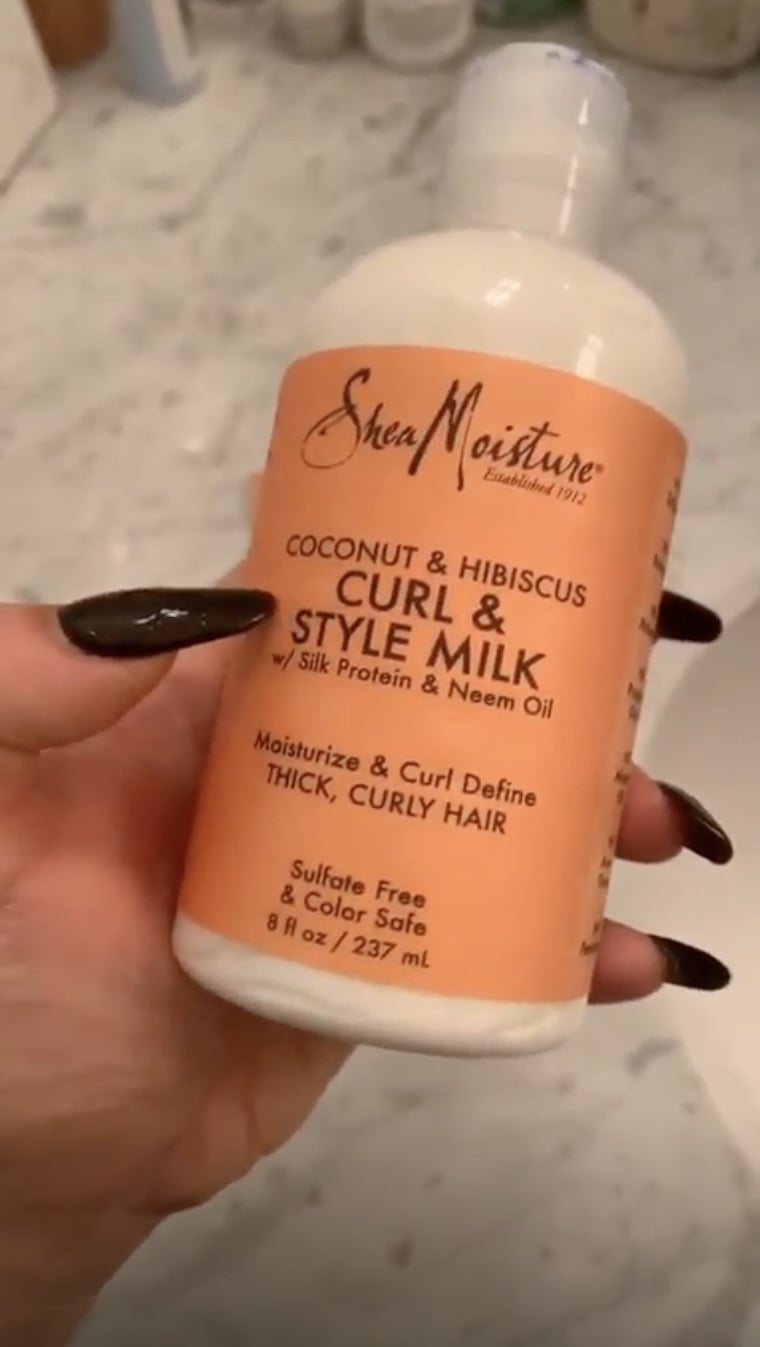 SheaMoisture Coconut and Hibiscus Curl and Style Milk