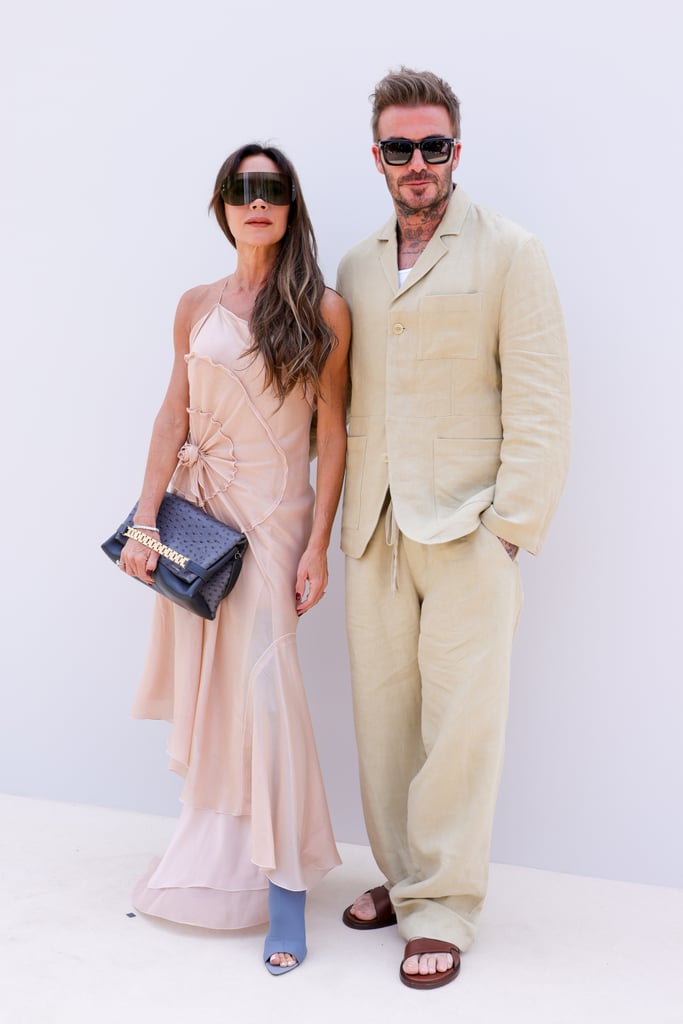 Victoria and David Beckham at the Le Chouchou Jacquemus Show