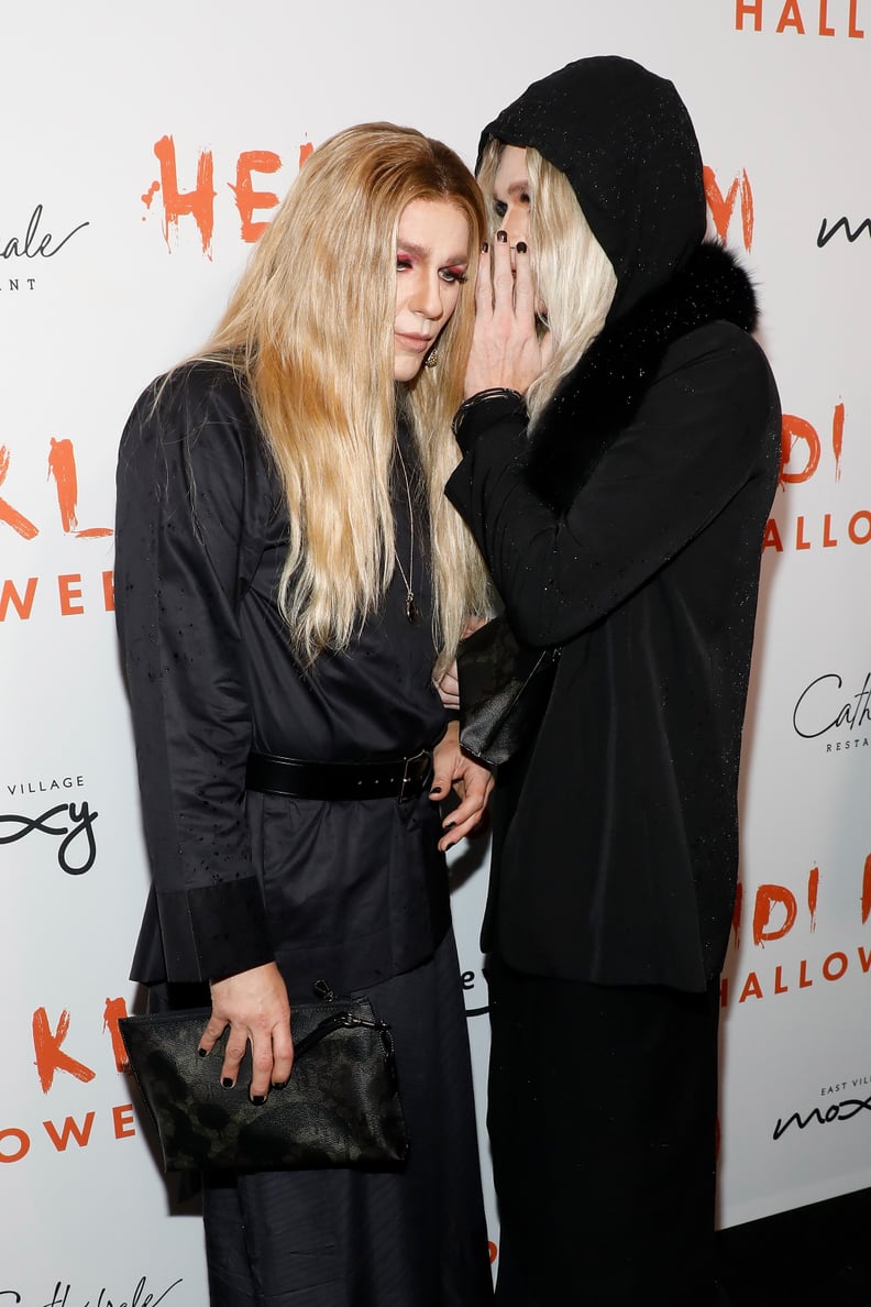 Neil Patrick Harris and David Burtka Dressed As Mary-Kate and Ashley Olsen For Halloween