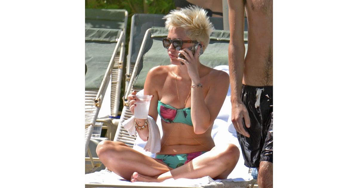 Miley Cyrus Celebrities In Bikinis Pictures Popsugar Fashion Photo 49 